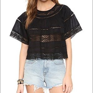 LOVESHACKFANCY Bella Beach Blouse
